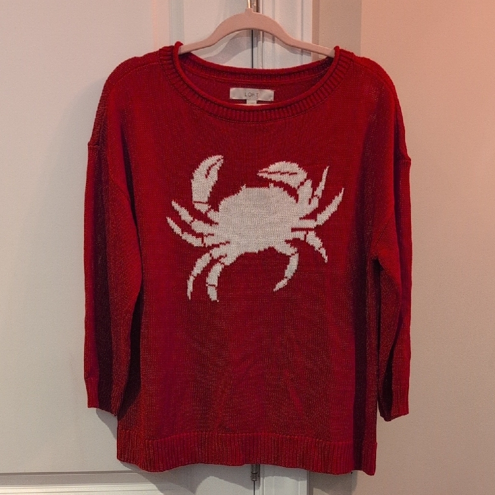 Red Crab Sweater